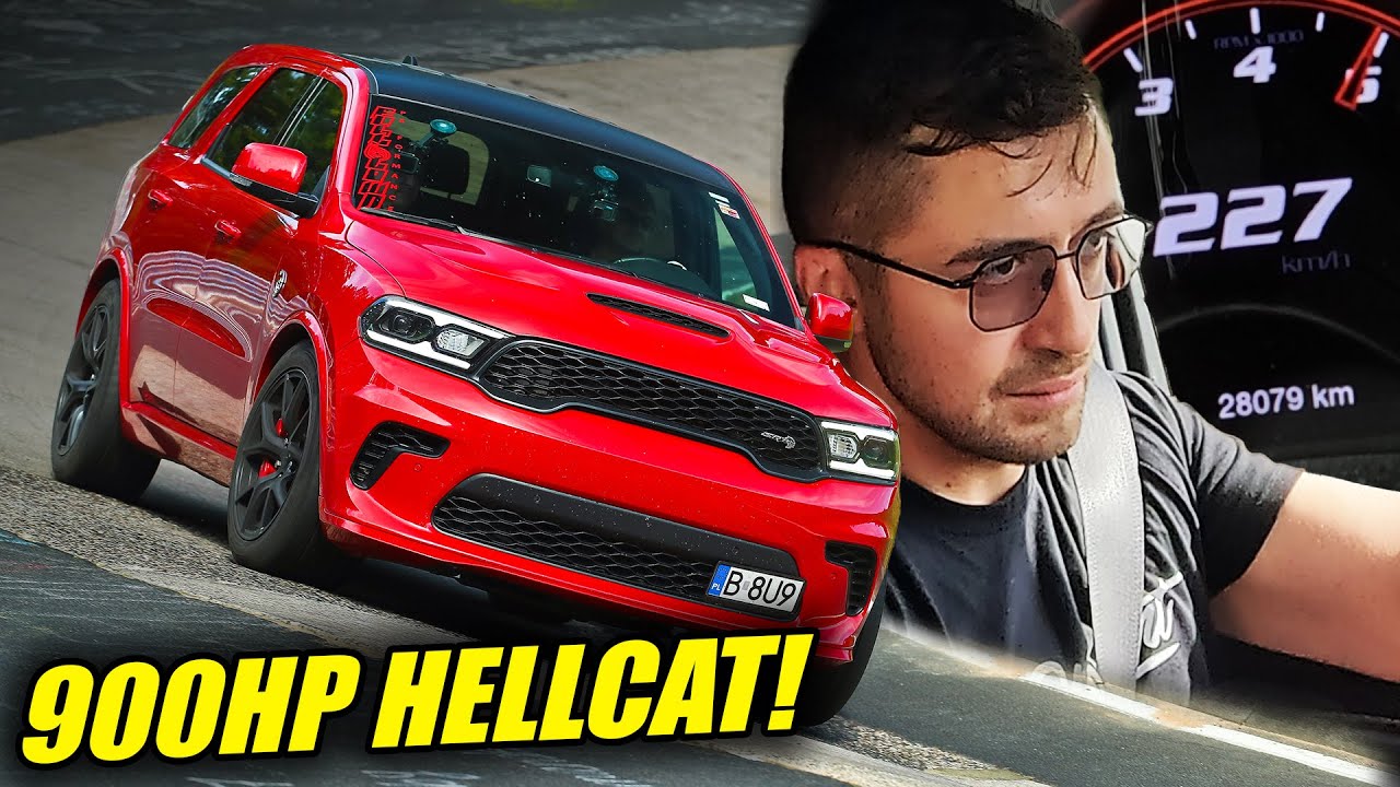 900 HP Dodge Durango SRT Hellcat Going Crazy on the Nürburgring