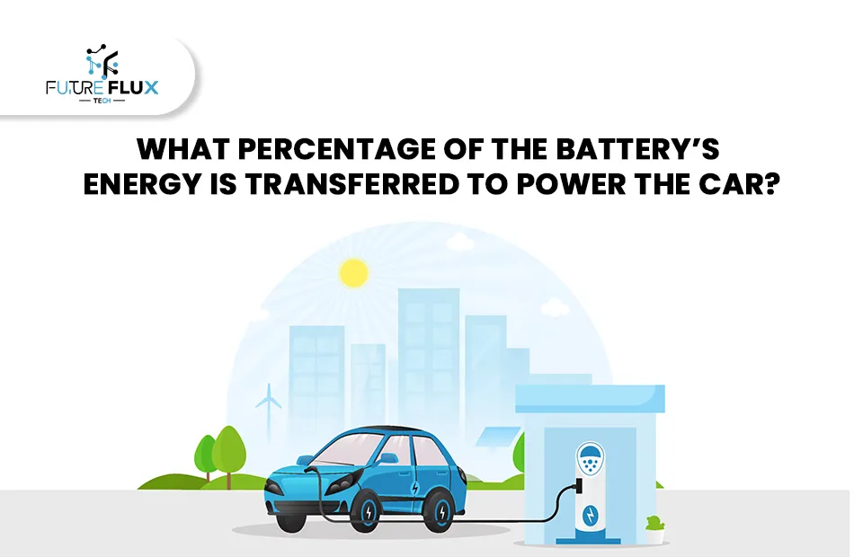 What percentage of the Battery Energy is Transferred to power the car?