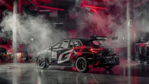 2025 Toyota GR Corolla TC Race Car Prepped for High-Speed Racing