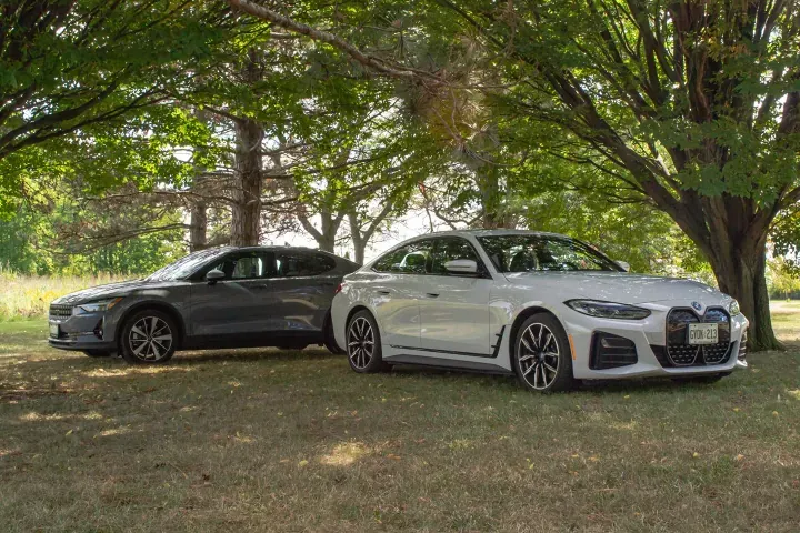 Polestar 2 vs BMW 4 Serie Gran Coupe Size: A Detailed Comparison