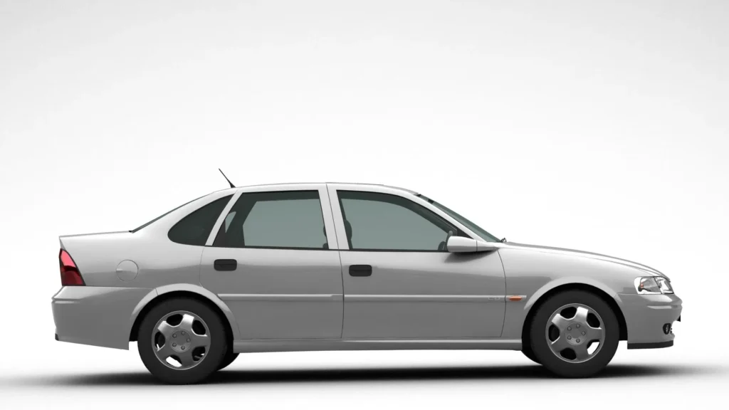 Striking Design and Features of the Opel Vectra B Side View