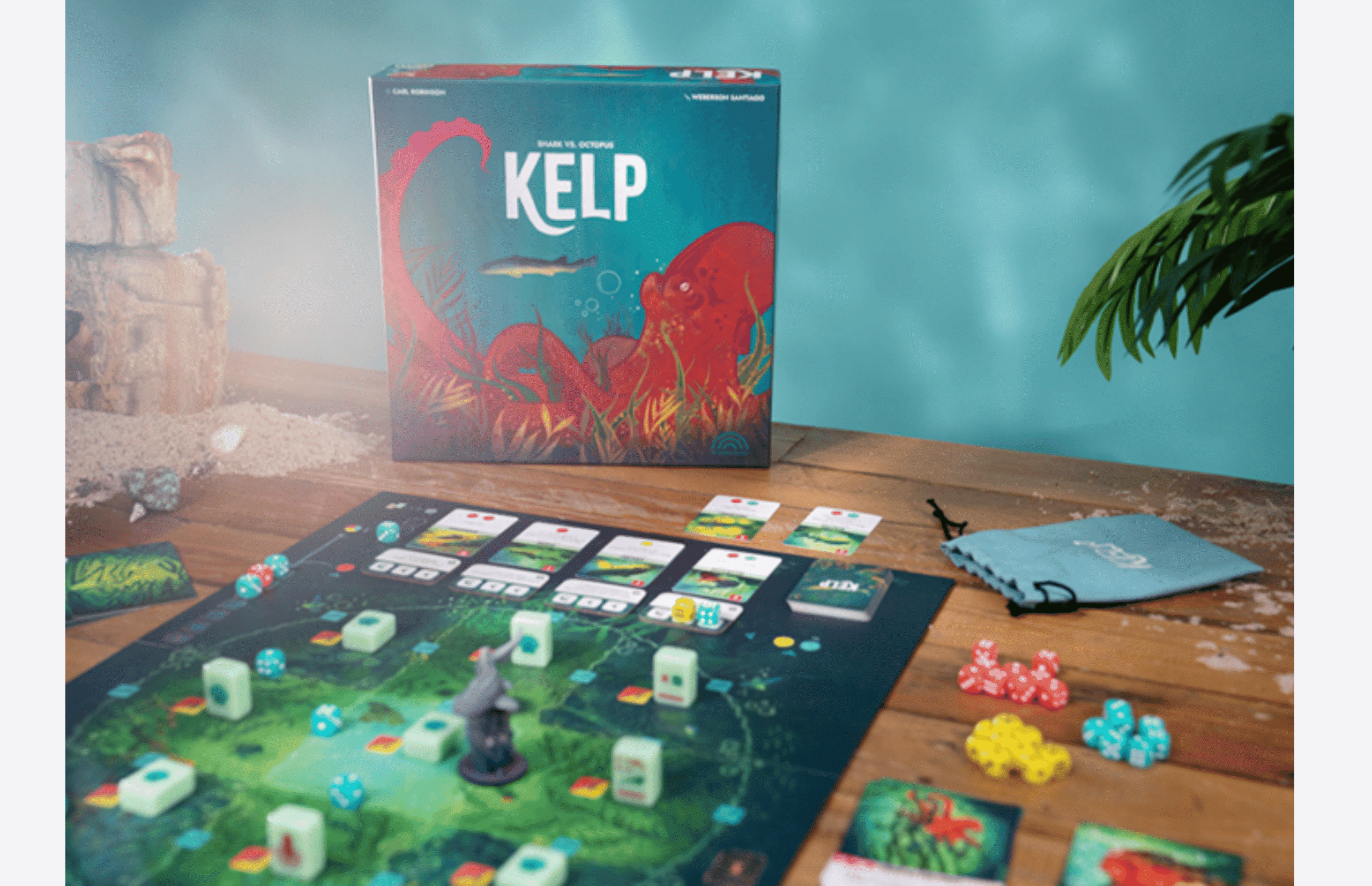 Kelp Board Game Offers Unique Strategy and Underwater Adventure