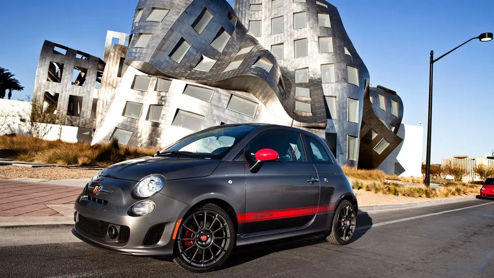 The Abarth Fiat 500C Experience on the Streets