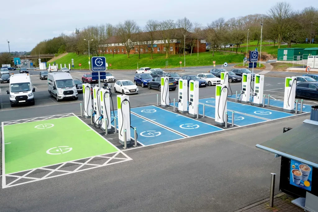 Electric Vehicle Bays in Isle of Wight: Locations, Growth and Future