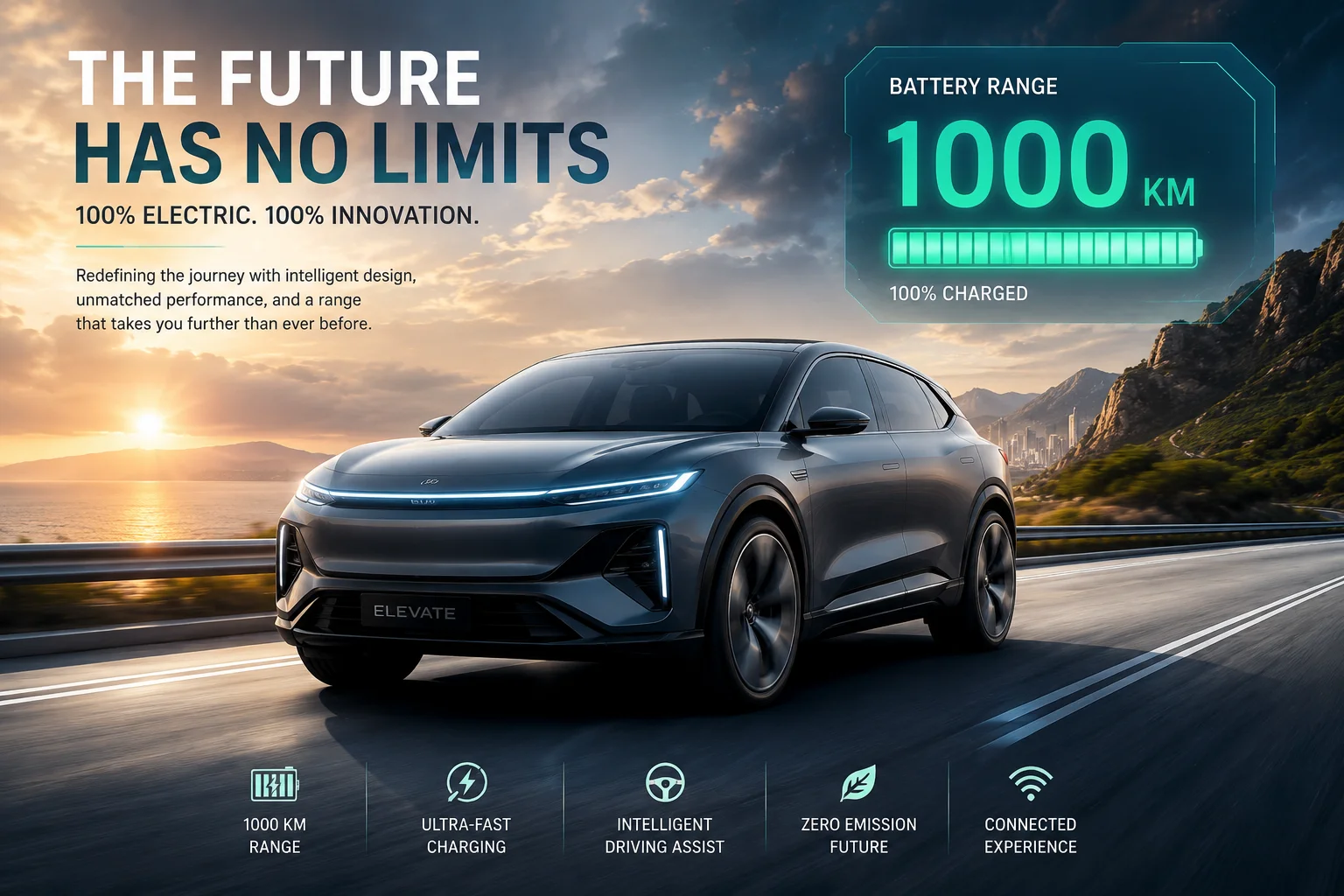 Electric Vehicle Range Breakthrough 1000km: How the Next Generation of EVs Is Redefining Long-Distance Travel